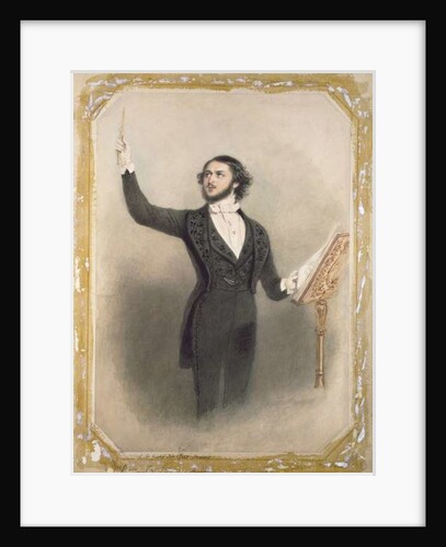 Louis Antoine Jullien by Alfred-Edward Chalon