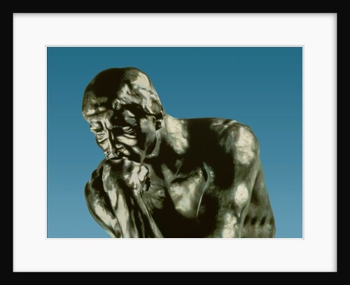The Thinker, 1881 by Auguste Rodin