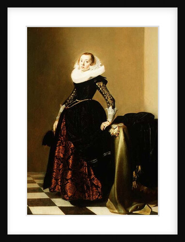 Portrait of a Lady by Jan Miense Molenaer
