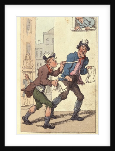 Great News, 1820 by Thomas Rowlandson