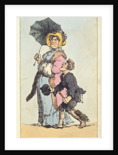 Pray Remember the Poor Sweeper, 1820 by Thomas Rowlandson