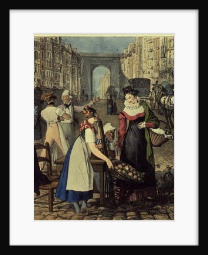 The Little Fruitseller, 1822 by John James Chalon