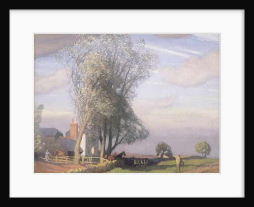 Willow Tree Farm, c.1928 by George Clausen