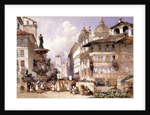 Religious Procession by William Callow