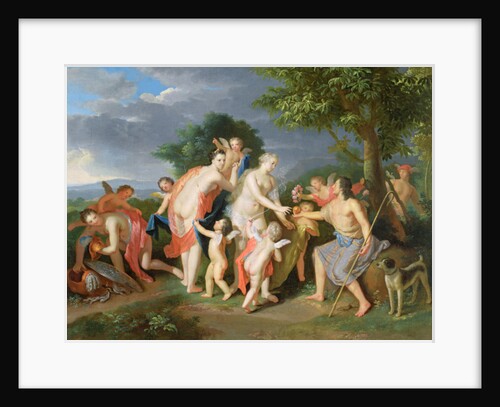 The Judgement of Paris by Gerard Hoet