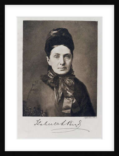 Portrait of Isabella Bird Bishop, 1881 by English Photographer
