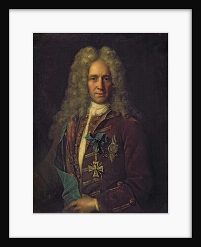 Portrait of State Chancellor Count G. Golovkin, 1720 by Ivan Nikitich Nikitin