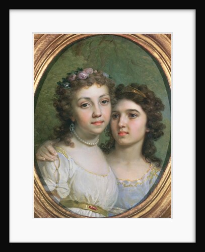 Lizanka and Dashenka, 1784 by Vladimir Lukich Borovikovsky