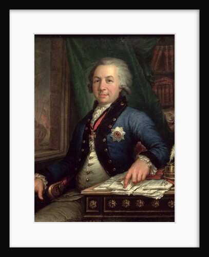 Portrait of the Russian poet Gavril Derzhavin, 1795 by Vladimir Lukich Borovikovsky