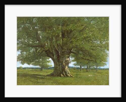 The Flagey Oak Tree, 1864 by Gustave Courbet