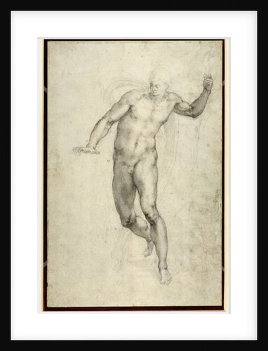 Study for The Last Judgement by Michelangelo Buonarroti