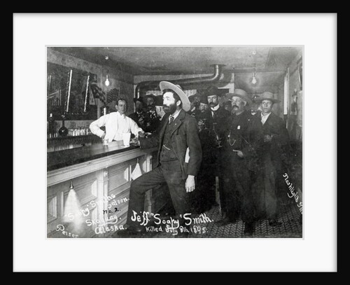 Soapy Smith's Saloon Bar at Skagway, Alaska, 1898 by American Photographer