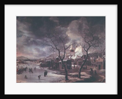 Winter Scene by Jan Beerstraten