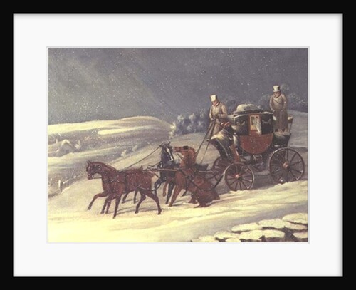 Coach and Four by English School