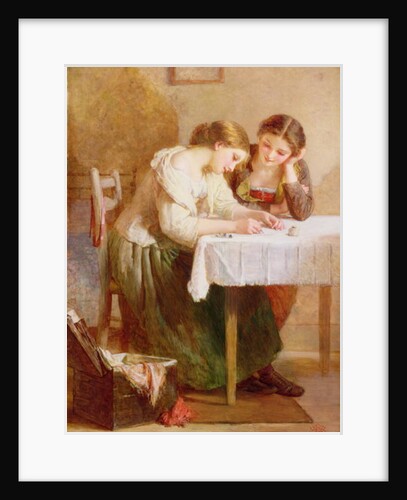 The Love Letter, 1871 by Henry Le Jeune
