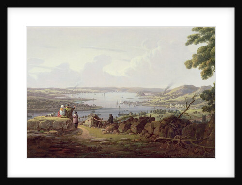 View of Greenock, Scotland by Robert Salmon