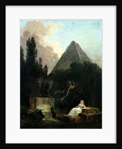 Spirit of the Tomb by Hubert Robert