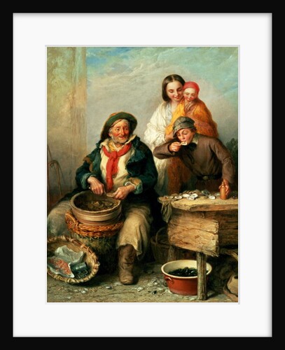 Oysters, Young Sir? by Henry Perlee Parker