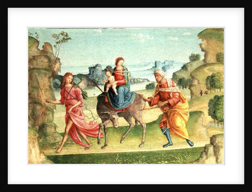 Flight into Egypt, 16th century by Marco Meloni