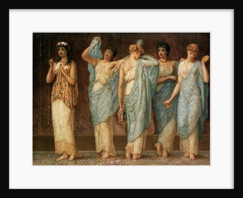 Ready for the Dance by Augustus Jules Bouvier