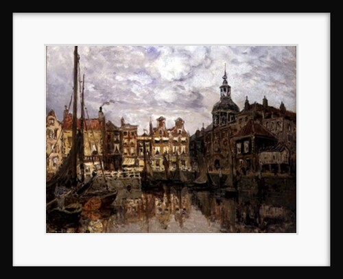 A Port, 1905 by Frank Myers Boggs