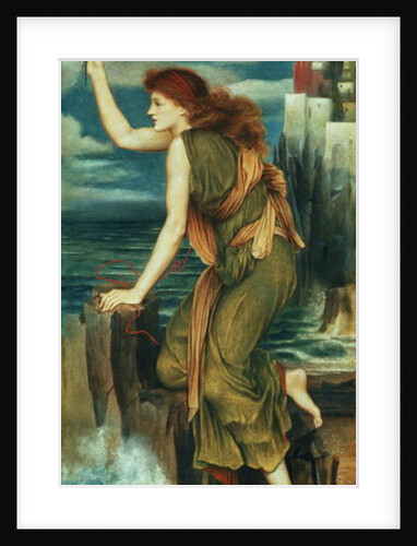 Hero awaiting the return of Leander, 1885 by Evelyn De Morgan
