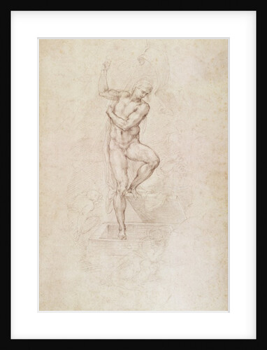 W.53r The Risen Christ by Michelangelo Buonarroti