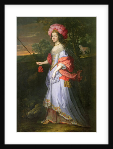 A Lady in Masquerade Costume, c.1679 by John Michael Wright