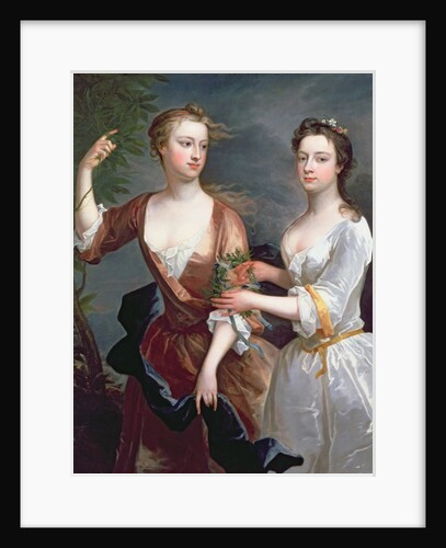 Martha and Teresa Blount, 1716 by Charles Jervas