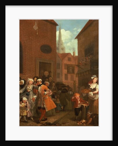 The Four Times of Day: Noon, 1736 by William Hogarth