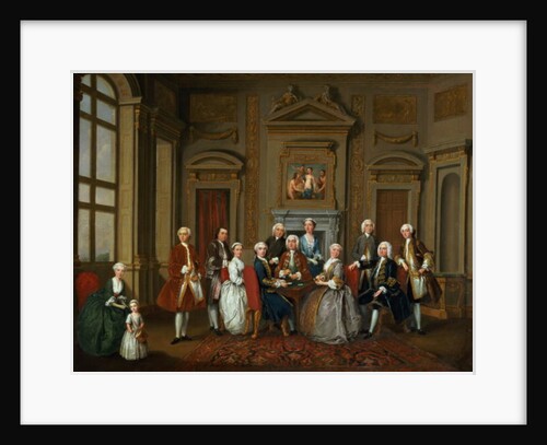 A Family in a Palladian Interior, 1740 by Joseph Francis Nollekens