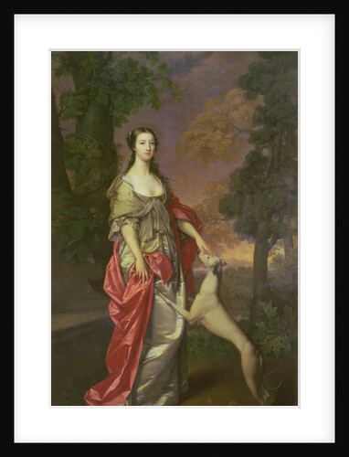 Elizabeth Gunning, Duchess of Hamilton, 1752-3 by Gavin Hamilton