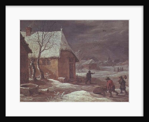 Winter by David the Younger Teniers