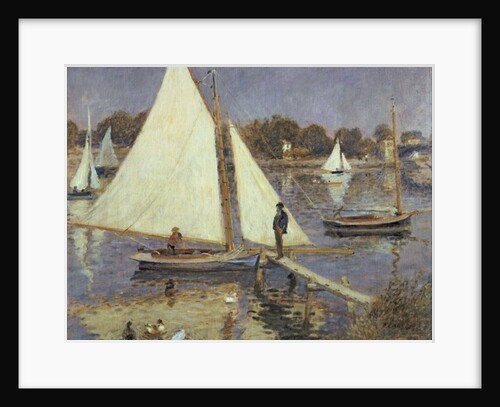 The Seine at Argenteuil, 1874 by Pierre Auguste Renoir