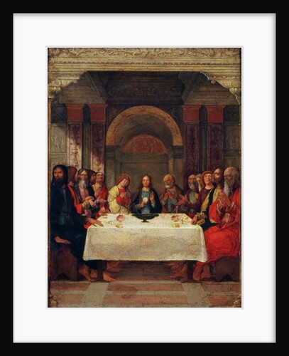 The Institution of the Eucharist by Ercole de Roberti
