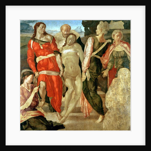 The Entombment, c.1500-1 by Michelangelo Buonarroti