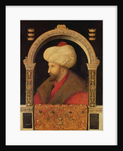 Sultan Mehmet II, 1480 by Gentile Bellini