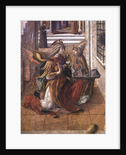 The Annunciation with St. Emidius by Carlo Crivelli