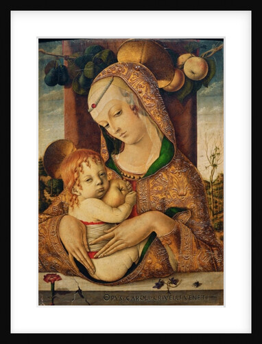 Virgin and Child, c.1480 by Carlo Crivelli