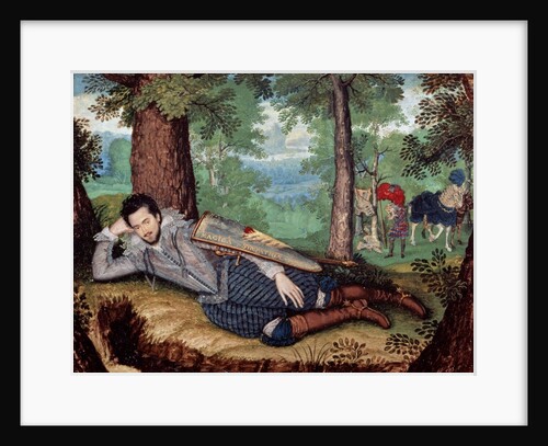 Edward Herbert, 1st Baron Herbert of Cherbury, c.1610-14 by Isaac Oliver