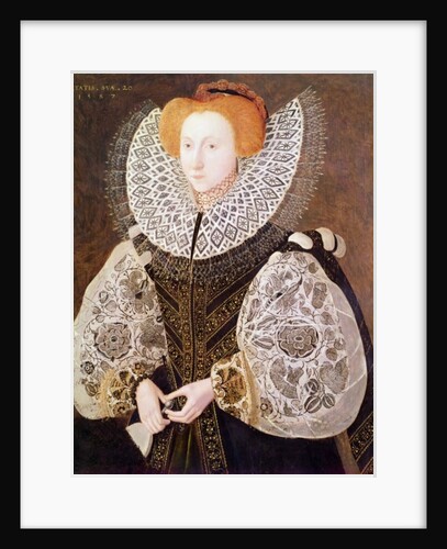 Unknown Girl, aged 20, 1587 by John the Younger Bettes