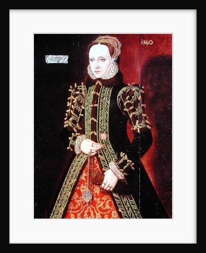 Elizabeth Fitzgerald, Countess of Lincoln, 1560 by Steven van der Meulen