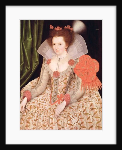 Princess Elizabeth, daughter of James I, 1612 by Marcus Gheeraerts