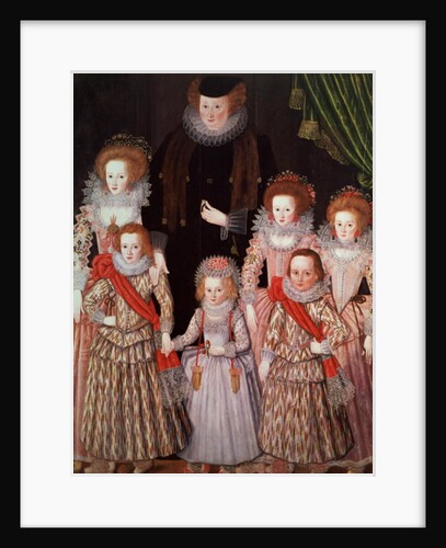The Tasburgh Group: Lettice Cressy, Lady Tasburgh of Bodney, Norfolk and her Children, c.1605 by English School