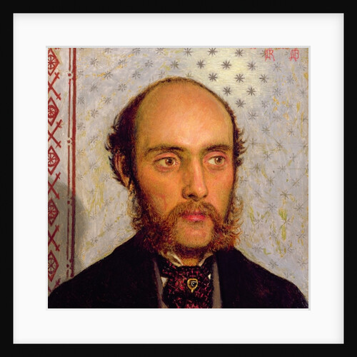 Portrait of William Michael Rossetti by Lamplight, 1856 by Ford Madox Brown