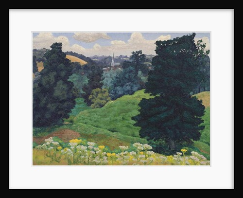 Hadleigh Church, c.1942 by Cedric Morris