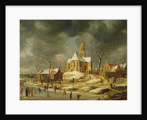 The Village of Midlum by Jan Abrahamsz. Beerstraten