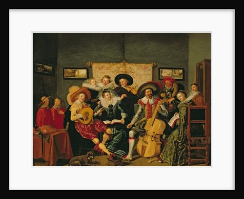 A Musical Party, c.1625 by Dirck Hals