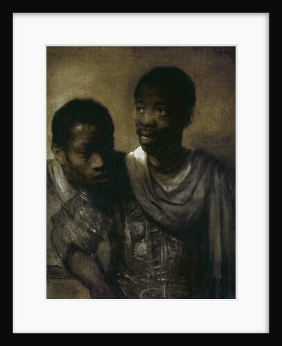 Two African Men, 1661 by Rembrandt Harmensz. van Rijn