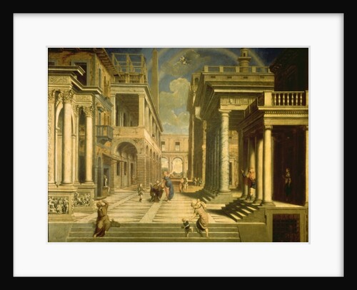 Emperor Augustus and the Sibyl, 1535 by Paris Bordone